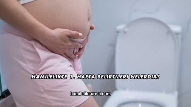 Hamilelikte 1. Hafta Belirtileri Nelerdir?