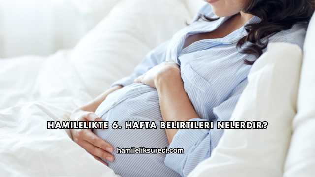 Hamilelikte 6. Hafta Belirtileri Nelerdir?