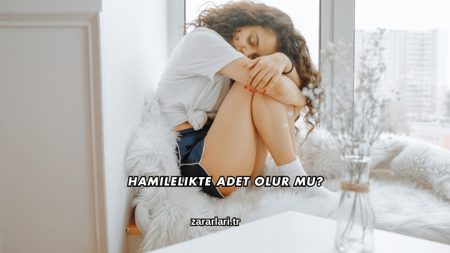 Hamilelikte Adet Olur mu?