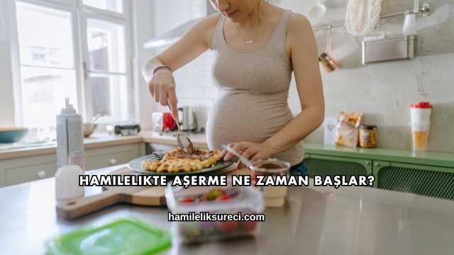 Hamilelikte Aşerme Ne Zaman Başlar?