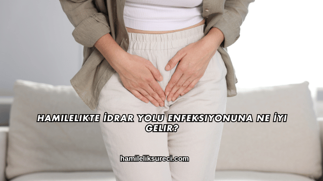 Hamilelikte İdrar Yolu Enfeksiyonuna Ne İyi Gelir?