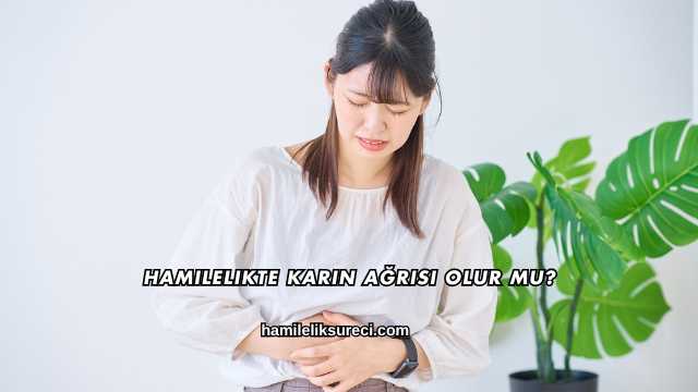 Hamilelikte Karın Ağrısı Olur mu?