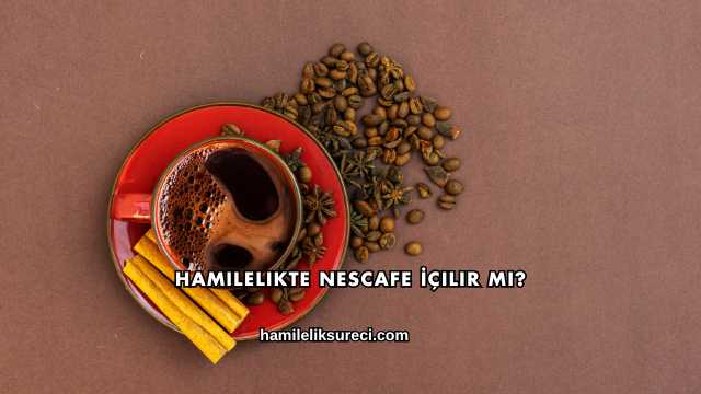 Hamilelikte Nescafe İçilir mi?