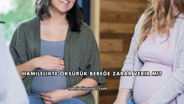 Hamilelikte Öksürük Bebeğe Zarar Verir mi?