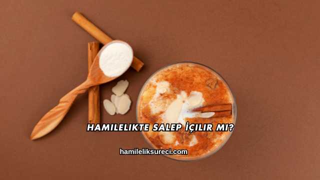 Hamilelikte Salep İçilir mi?
