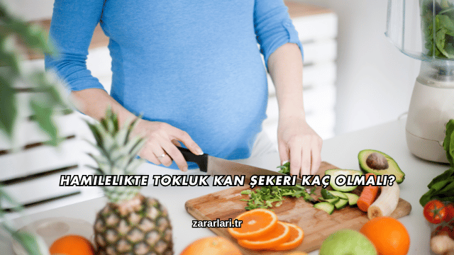 Hamilelikte Tokluk Kan Şekeri Kaç Olmalı?