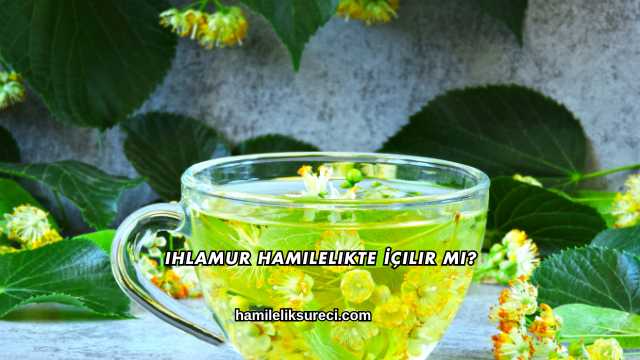 Ihlamur Hamilelikte İçilir mi?
